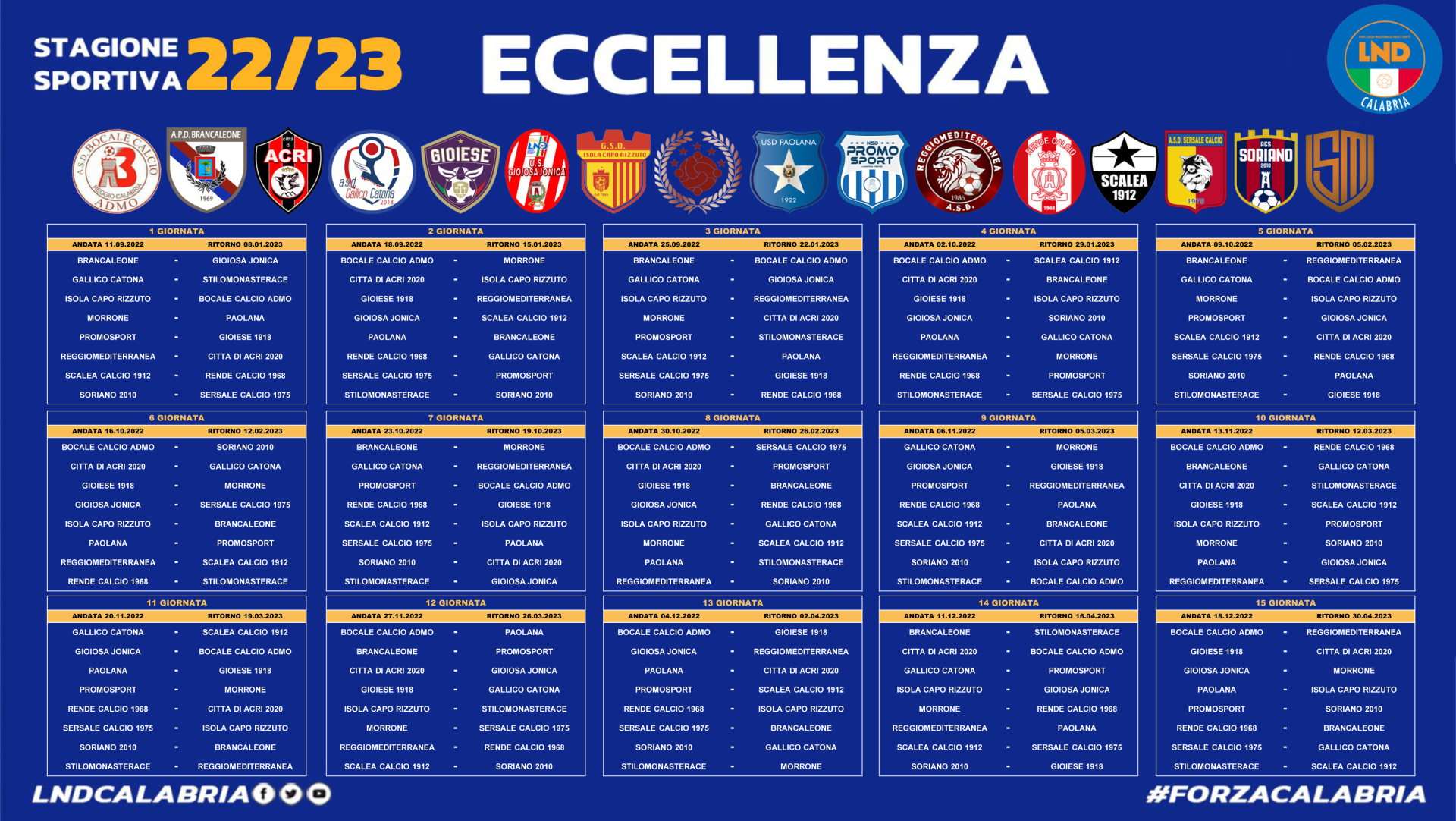 Eccellenza Presentato Il Calendario Iacchite Blog