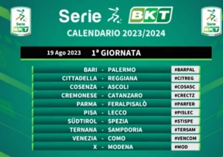 Cremonese, il calendario completo della Serie B 2023-2024