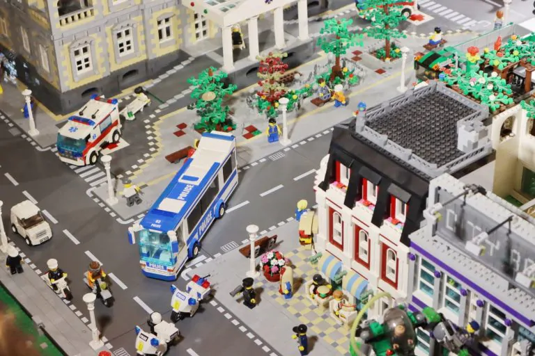 I love lego diorama città