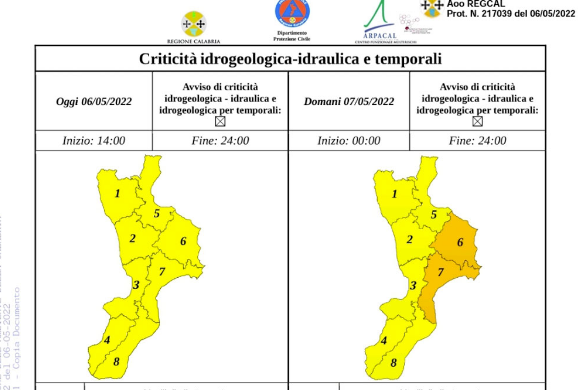 Maltempo, Allerta Gialla E Arancione In Calabria: In Arrivo Forti ...